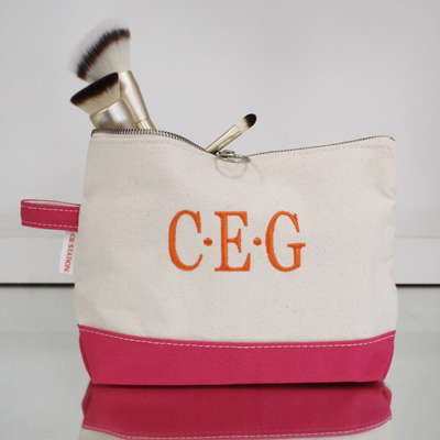 Makeup Bag - Geranium Pink